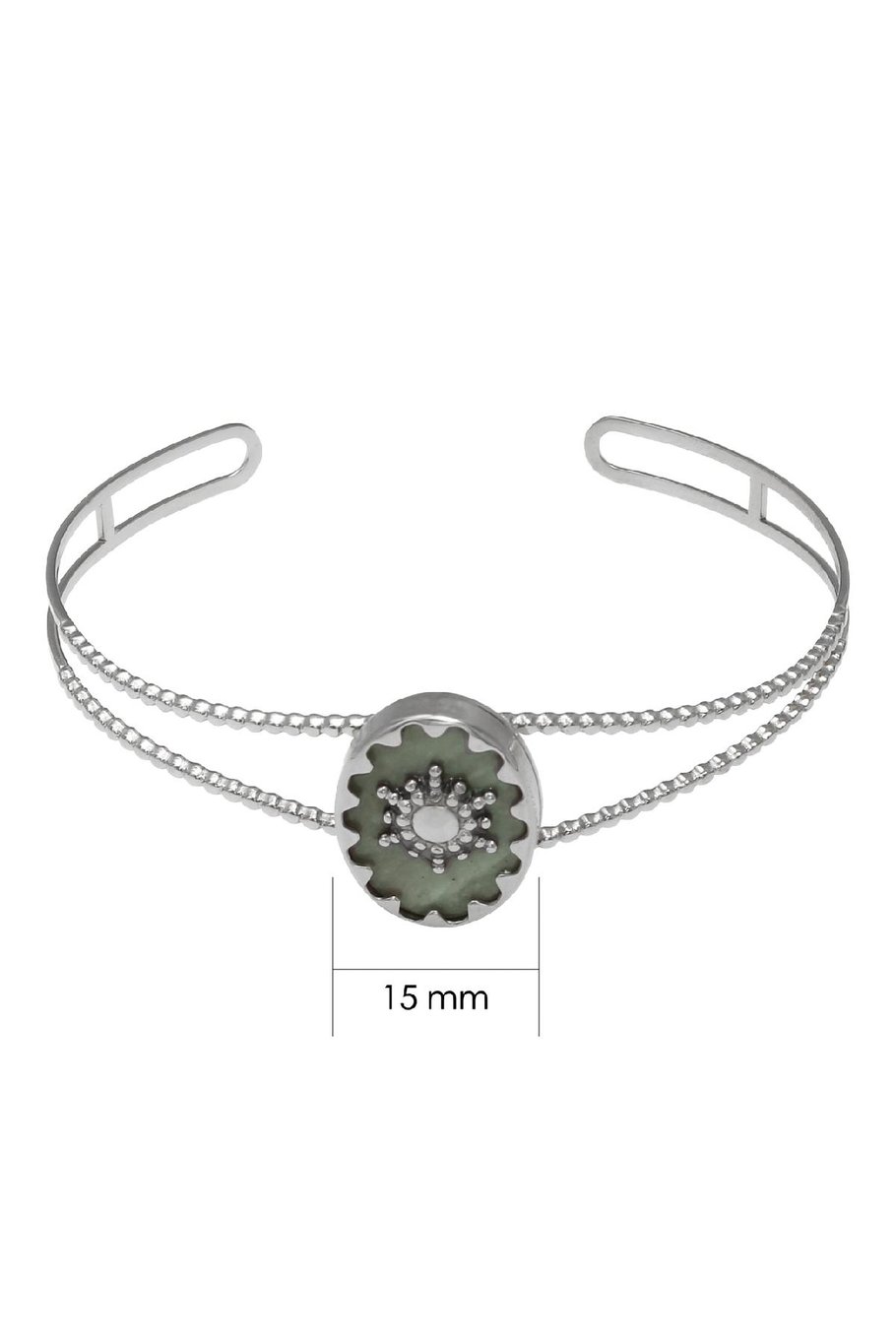 Armband Ray of Light Zilver Stainless Steel One size Afbeelding2